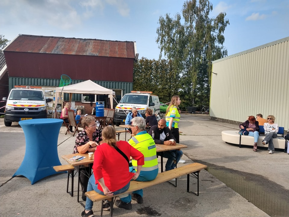 Open Huis dagen gezellig, druk en ... schitterend weer